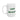 Glossy white ceramic coffee mug with "Leaf Me Alone" plant pun and bright colors