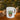 Cute potted succulent coffee mug with "I Wet My Plants" text on glossy white ceramic mug