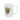 Glossy white ceramic mug with cute potted succulent and "I Wet My Plants" lettering on windowsill with morning light