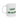 White ceramic mug with "Leaf Me Alone" plant pun and glossy finish
