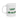 White ceramic mug with "Leaf Me Alone" plant pun and glossy finish