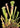 Two potted carnivorous plants with long, thin leaves on a dark background
