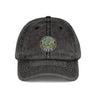 Vintage cap with washed-out twill and Wild Wonders Oasis embroidered logo