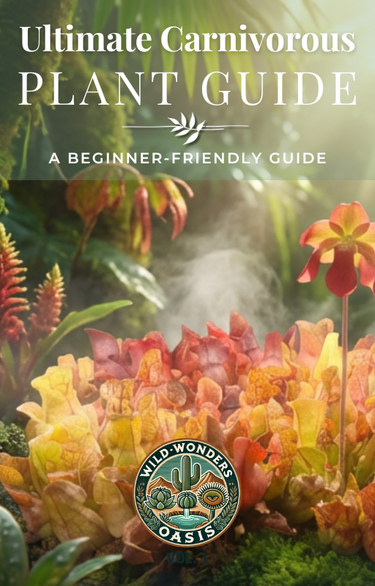 Digital download of the Ultimate Carnivorous Plant Guide for beginner plant care and setup tips