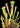 Two potted carnivorous plants with long, thin leaves on a dark background